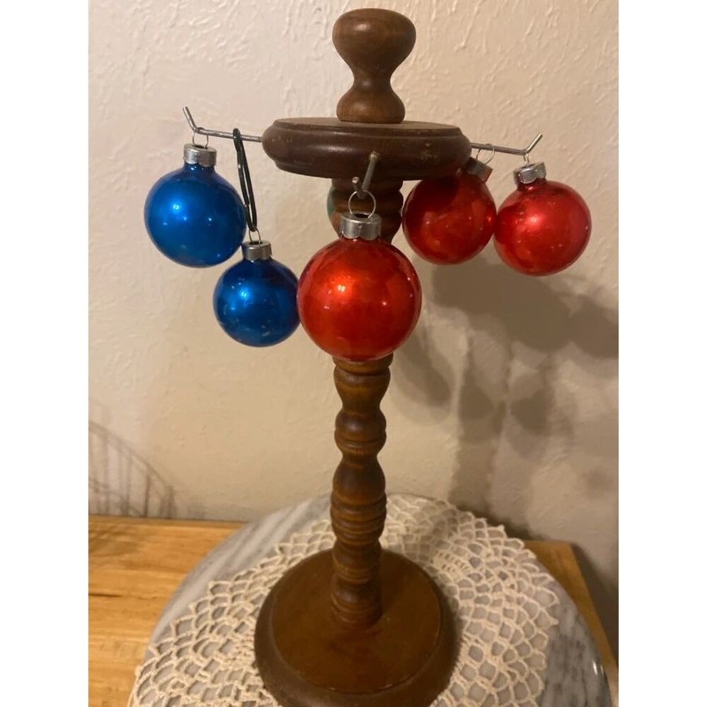 Vintage Miniature Blown Glass Christmas Ornaments